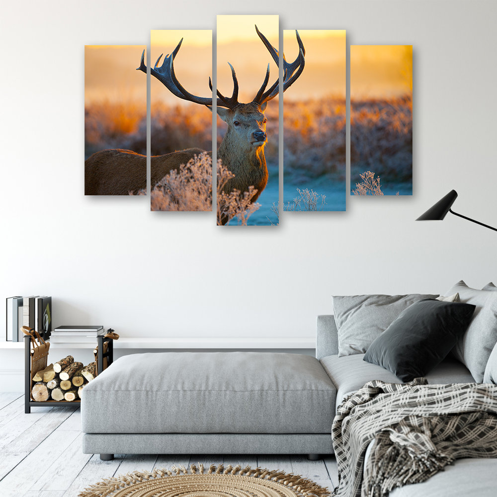 Leinwandbild Deer Animals