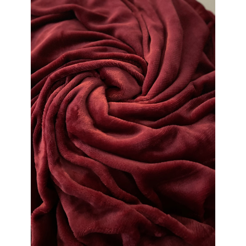 Bailley Fitted Sheet, Bordeaux, European Double (140 x 200cm)