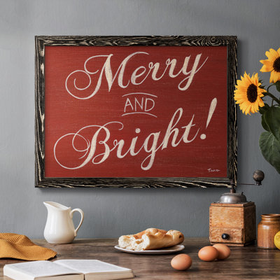 " Red Merry And Bright "
