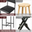 Upholstered Counter Stool with Metal Frame-233721892