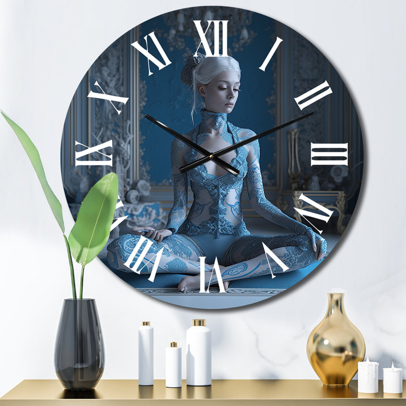 Horloge murale spirituelle Yogini, Moyenne