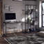 Aimslee 180cm H x 86cm W Stainless Steel Etagere Bookcase-1075227015