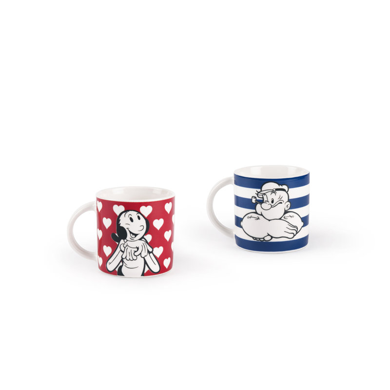 Popeye Porcelain Coffee Cup