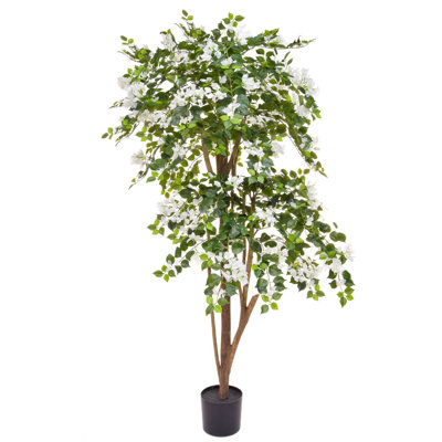 170cm Faux Flowering Tree in Pot Liner