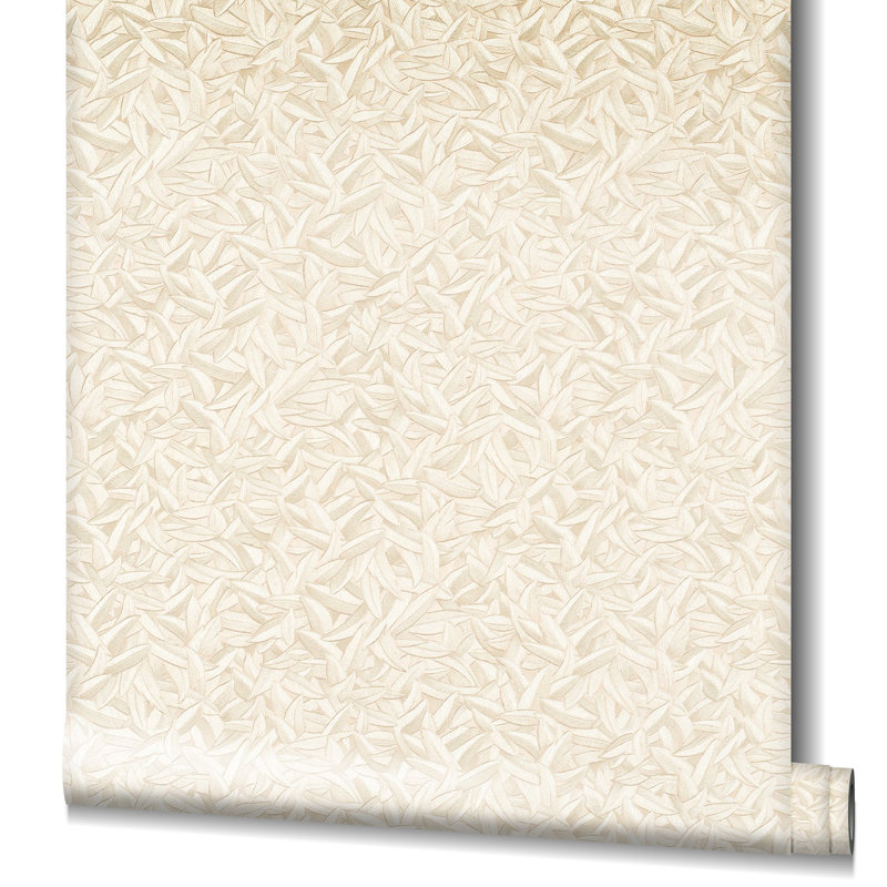 Earth Collection Floral Roll, Cream