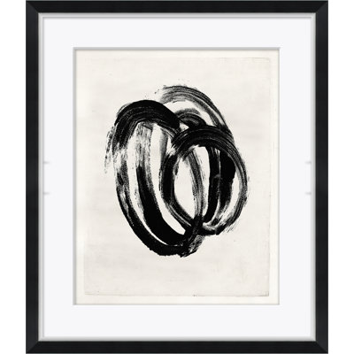 Black & White Swirl Giclee Print