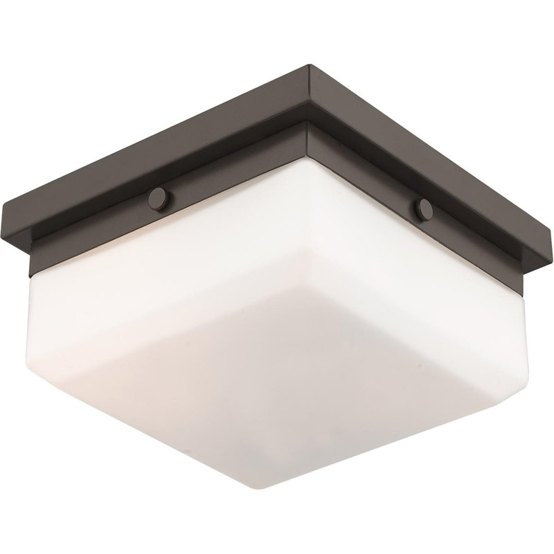 Cara Flush Mount, English Bronze