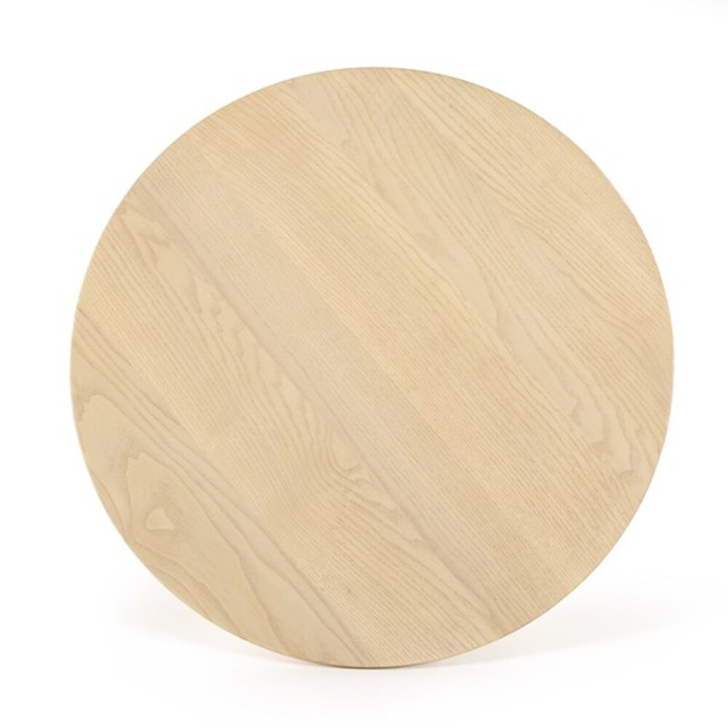 Merla End Table, 15" H x 27.5" W x 27.5" D, Light Natural Ash Veneer 