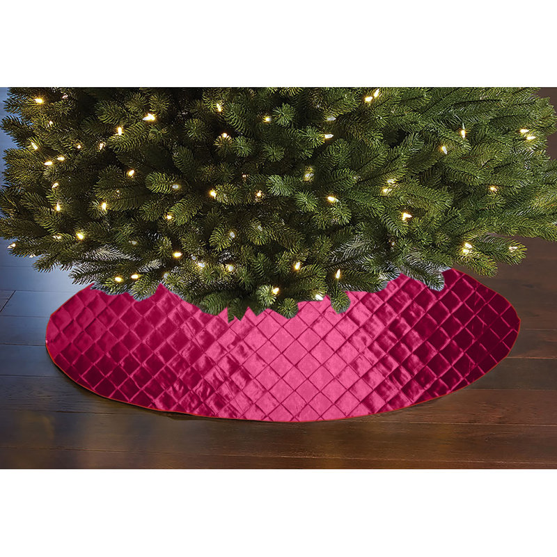 Cache-pieds d'arbre Noël, Fuchsia