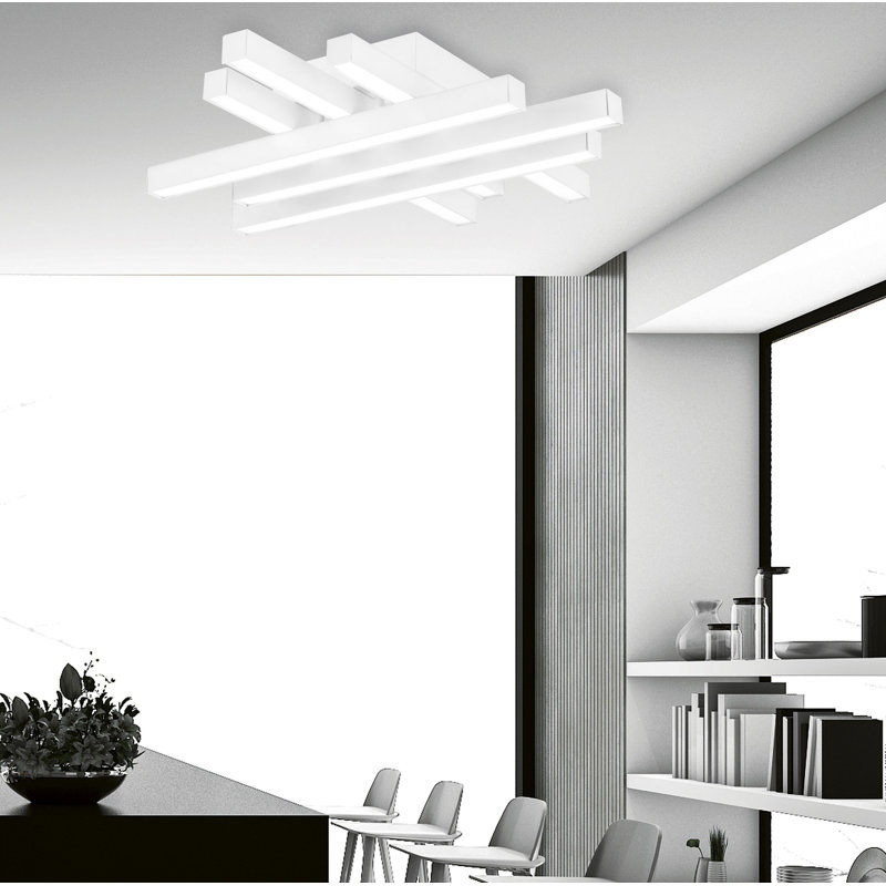 Grata Acrylic LED Flush Mount