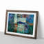Abstract Art Painting Vol.261 by S.Johnson - Framed Print-55622906-55622908