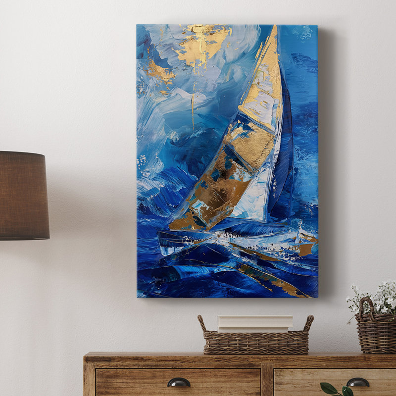 NAUTICAL Series CXCIV - Gallery Cavas, H 18 po x l 12 po