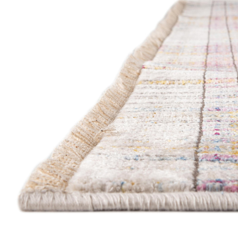 Sease Plaid Indoor Rug, Rectangle 4' x 5'10"
