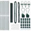 140cm H x 1000cm W Powder-Coated Steel Border Fencing