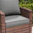 7-Person Wicker Outdoor Patio Conversation Set With Cushions-1403709775