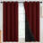 Eliott Solid 100% Blackout Thermal Insulated Grommet Curtain Panels Heat and Full Light Blocking Curtains for Living Room with Black Liner 2 Panels Set-1373639839-1373639831