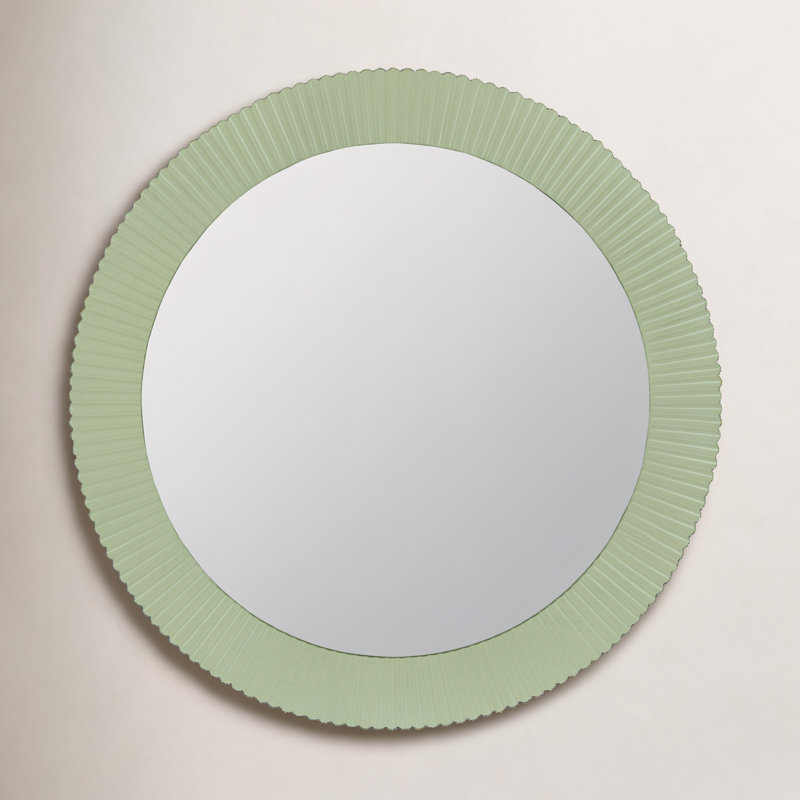 Dandelion Josia Wall Mirror, Sage Wisdom