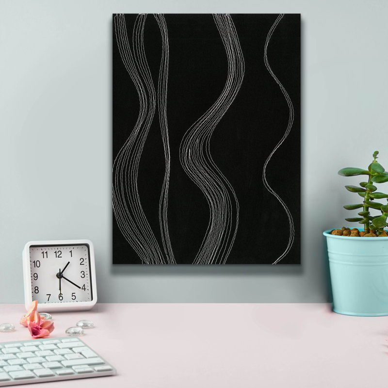 «Rippling Stitches I» par Regina Moore, H 16 po x l 12 po x P 0,75 po