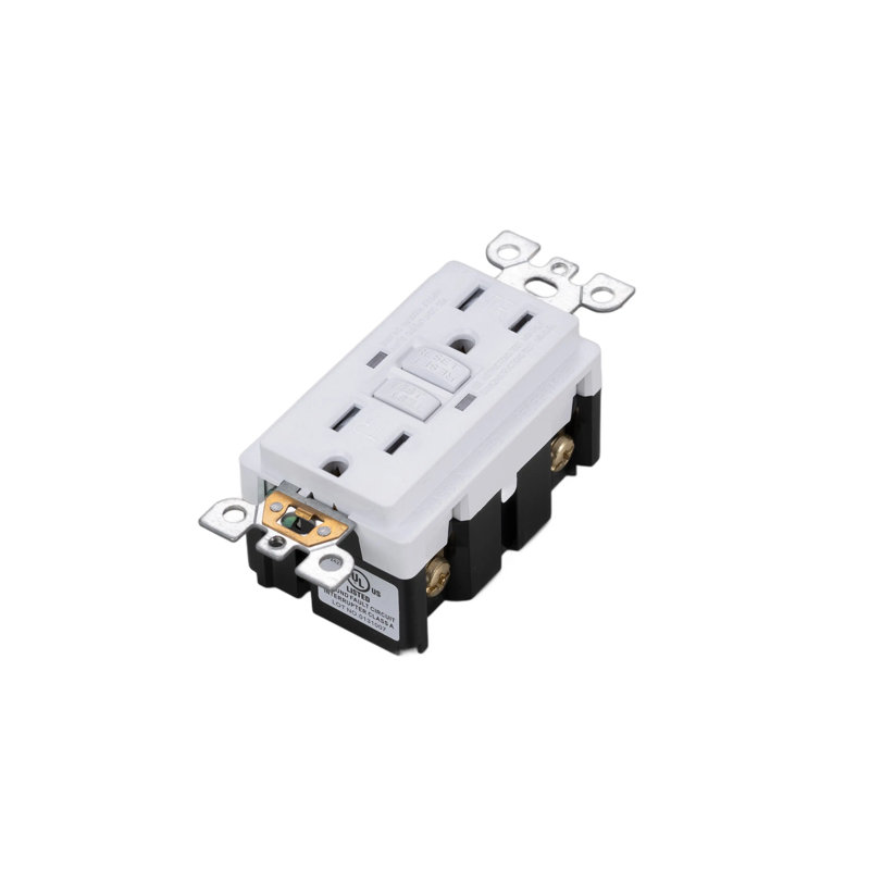 Outlet Module / Duplex GFCI, White