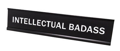Signe de nouveauté Intellectual Badass