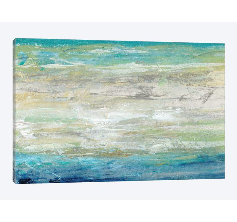 «Wave Longueur I», reproduction sur toile, H 18 po x l 26 po x P 1,5 po, Toile tendue