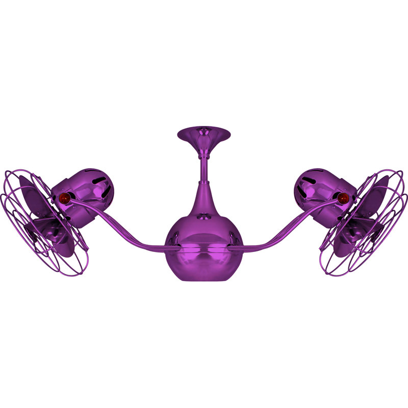 42" Vent Bettina 6  Blade Ceiling Fan, Ametista