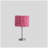 Everitt 18.25" Roses in Bloom Acrylic / Metal Table Lamp-1951748631