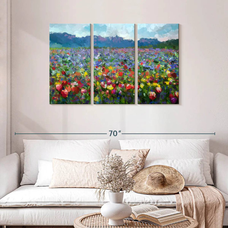 Alvord Spring Abstract, H 28 po x l 45 po