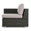 Fauteuil de patio gauche Gry + Alu-73393694