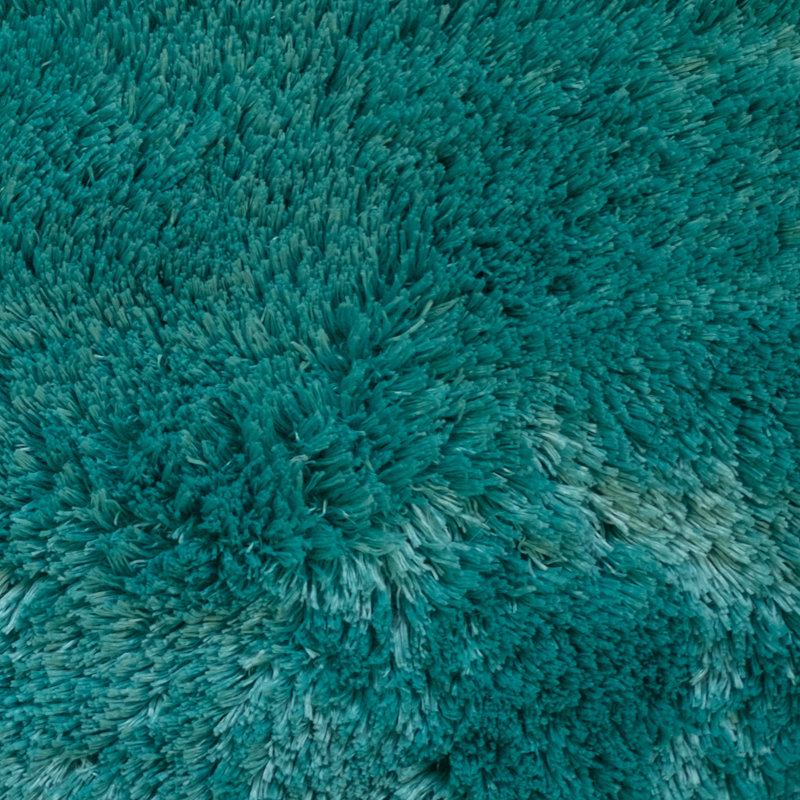 Herrmann Non-Slip Bath Rug, Teal, 20" W x 32" L