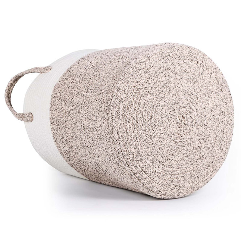 Bhargava Laundry Basket with Handles, 40 x 35 x 35