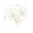 Cosmoliving By Cosmopolitan Gold Metal Contemporary Wall Decor