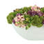 Hydrangea, Succulents and Pompom in White Planter