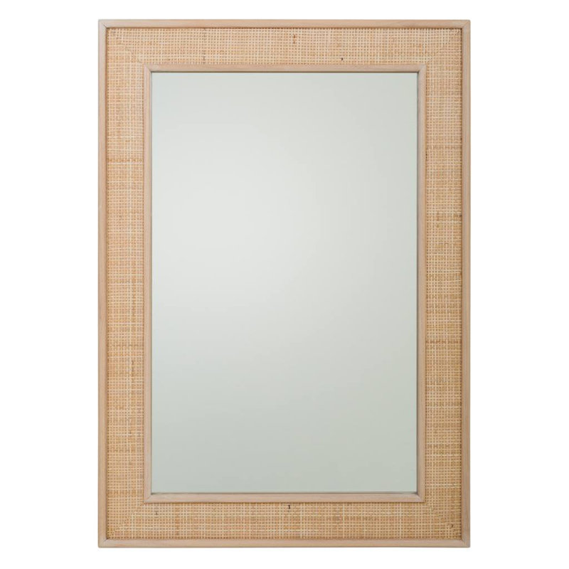 Sissinnguaq Wood Flat Wall Mirror