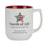 Ensemble de 4 tasses 5 po x 3,625 po x 4,25 po 18 oz