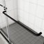 Porte de douche à dérivation, porte coulissante, avec verre trempé de 1/4 po-102465404