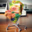 «Beautiful Watercolor Roses on Green» - Coussin décoratif à imprimé floral-29894173-29894176