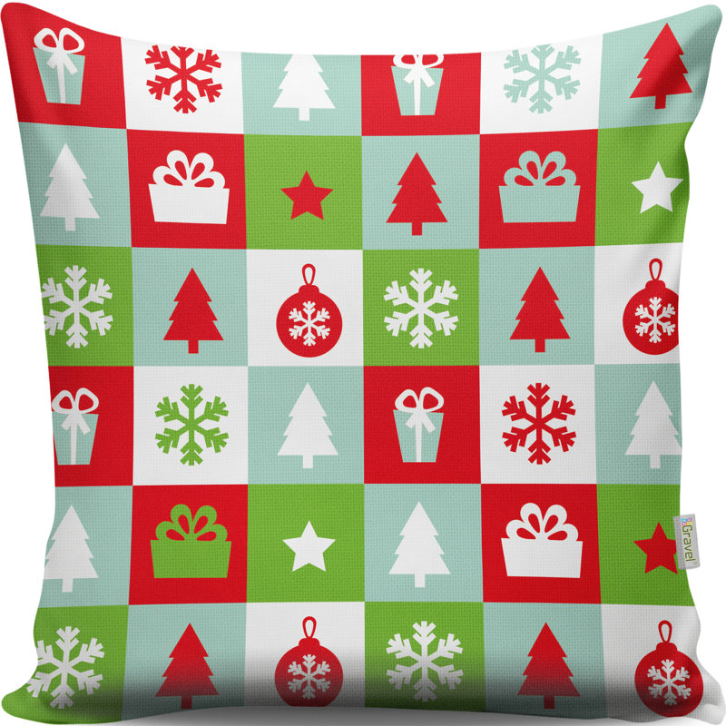 Darla Patchwork Square Cushion