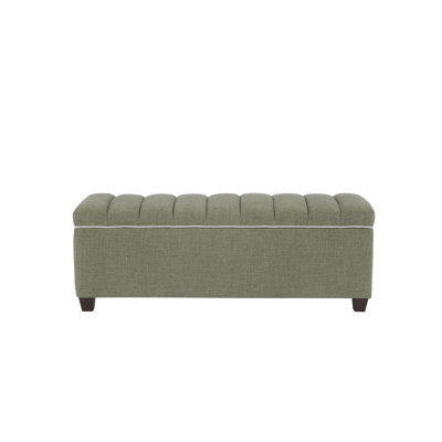 Sole Secret Upholstered Shoe Storage Bench