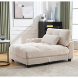 Transform Your Space! Oversized Chaise Lounge Sleeper Sofa Couch Bed – The Cozy Cloud Couch for Comfy Lounging and Effortless Sleeping