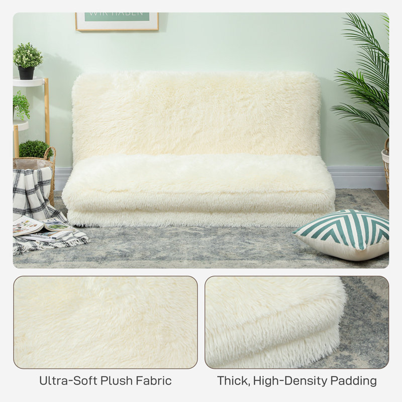 Sofa Bed (Cream White)