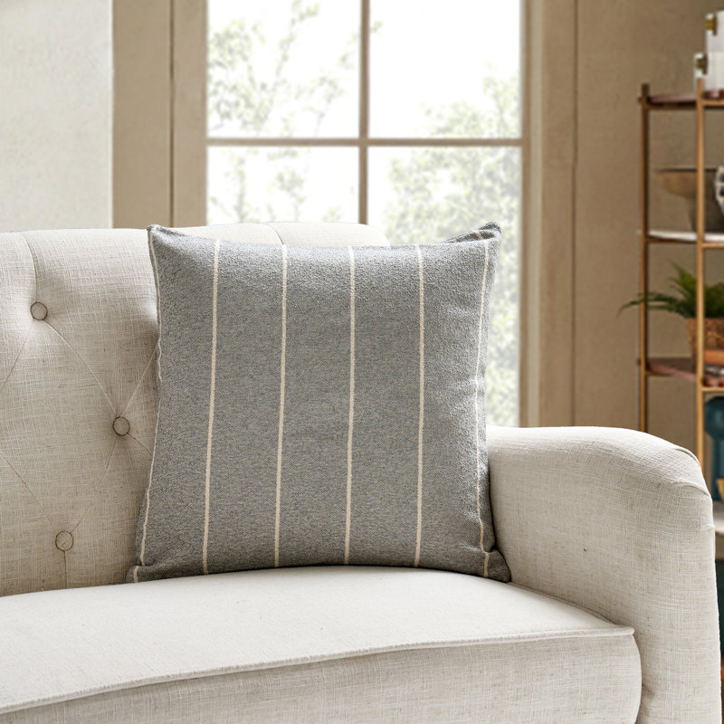 Housse de coussin French Stripe seulement, Gris