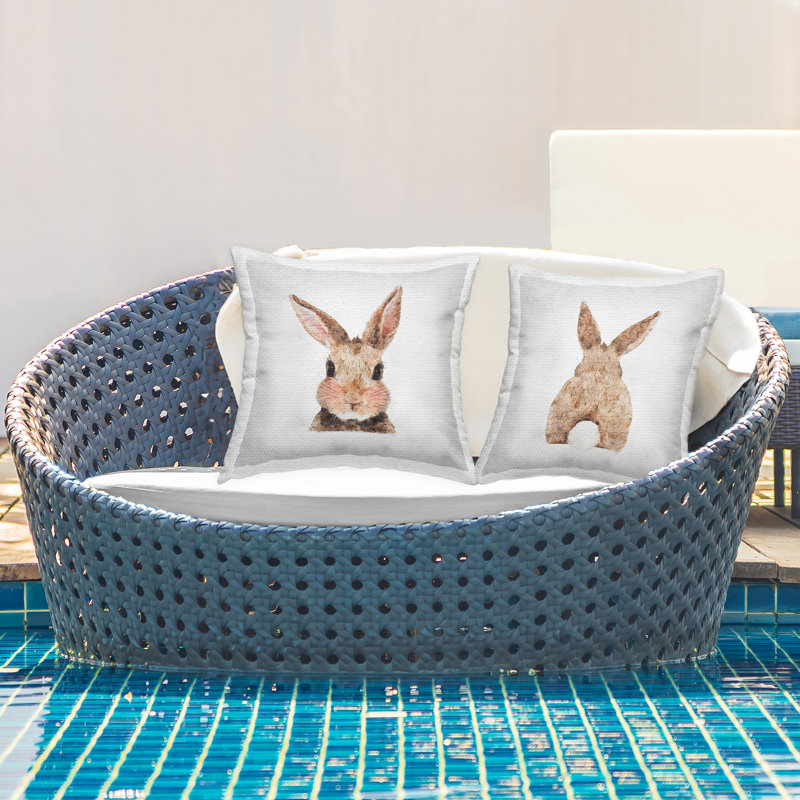 Indoor/Outdoor Throw Pillow