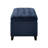 Maniscalco Navy Fully Upholstered Flip-Top Tufted Storage Bench-914602180