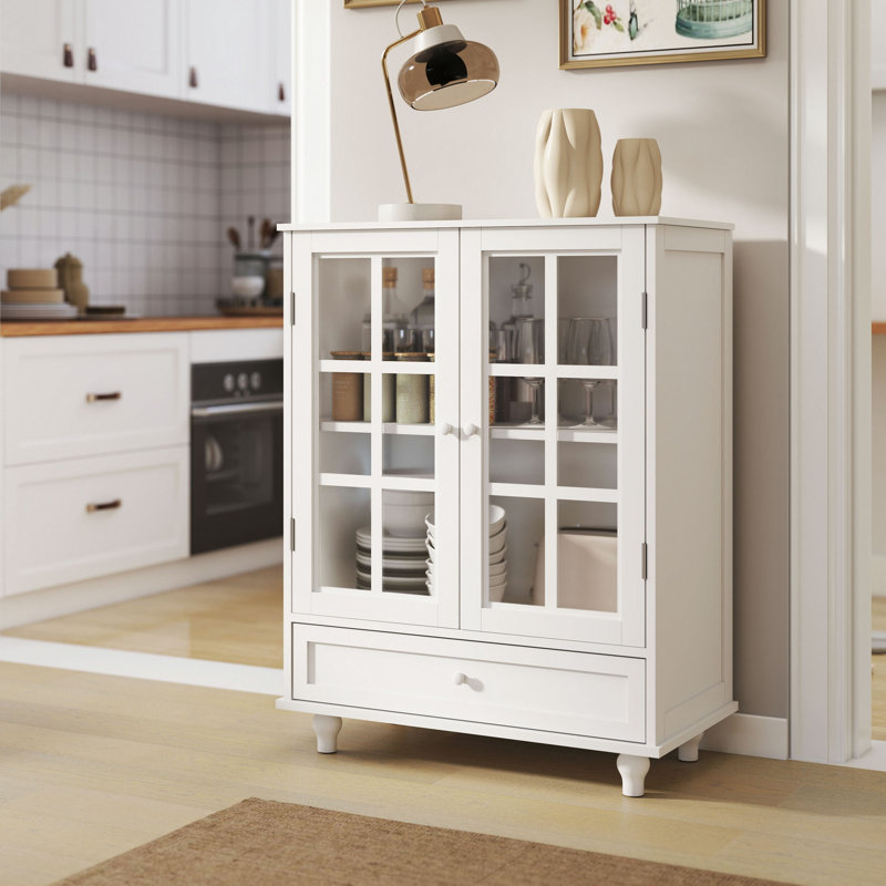 Buffet Minimalist, White