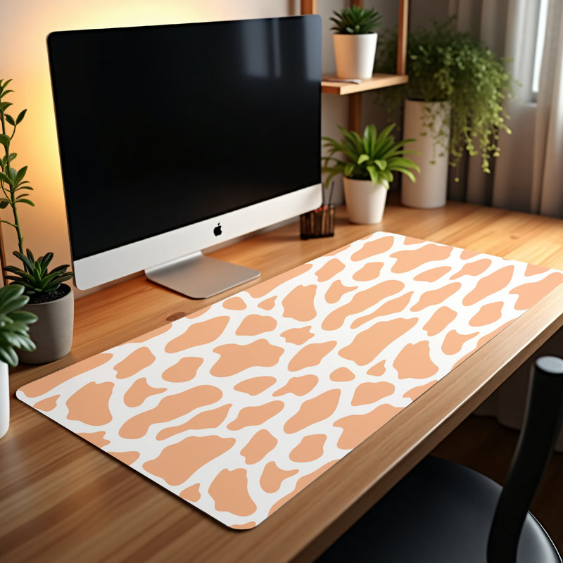 Polyester Desk Pad, 14.4x12.1