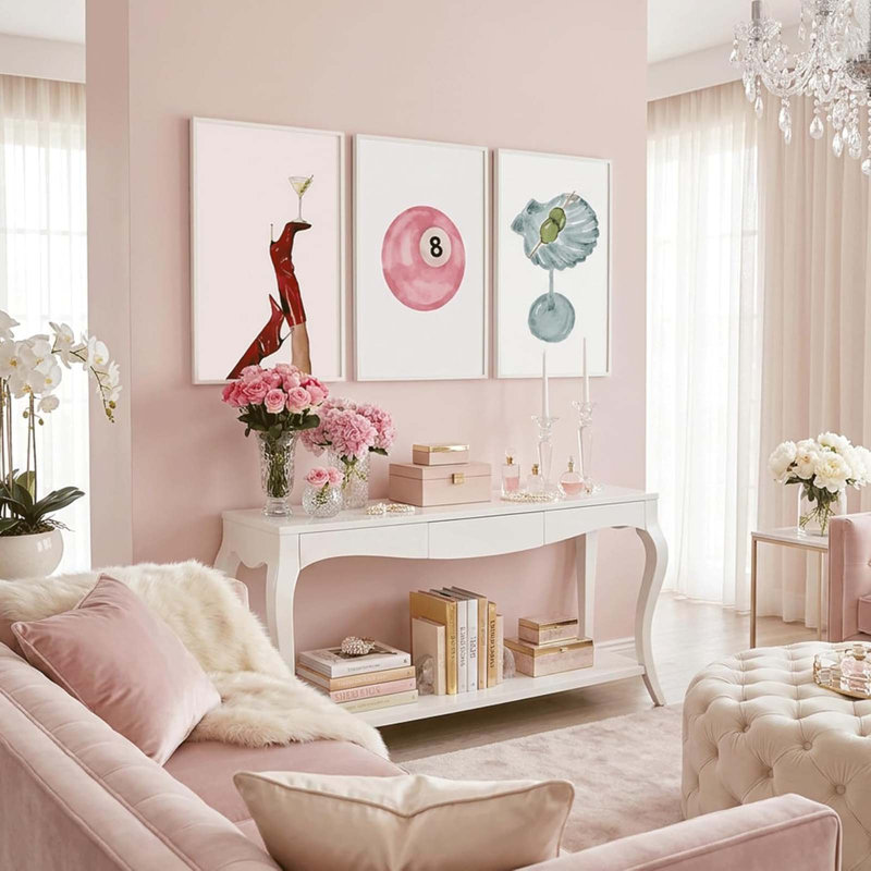 3 Piece Wrapped Canvas Wall Art