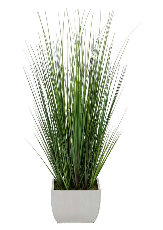 Jardinière en similicuir 44 po, Crème, crème