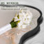 Oval Bathroom Mirror, Aluminium Frame Vanity Mirror with 4mm HD Shatterproof Glass, Wall Mounted Portrait or Landscape-2124695802-2124695803