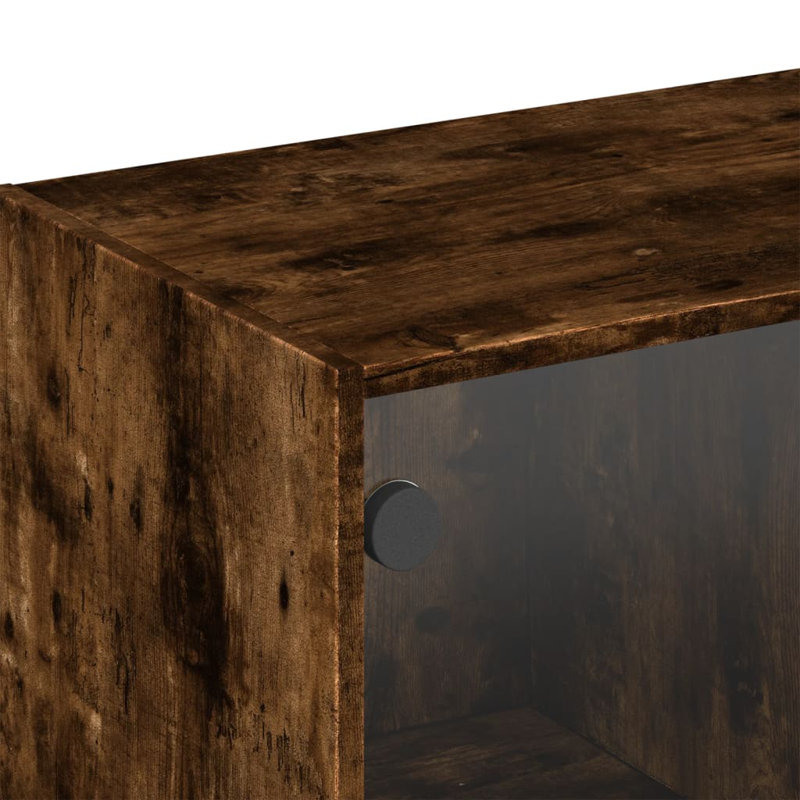 Bellburns Standard Accent Cabinet, Smoked Oak
